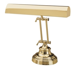 House of Troy P14-231-61 Polished Brass 14" Piano Lamp